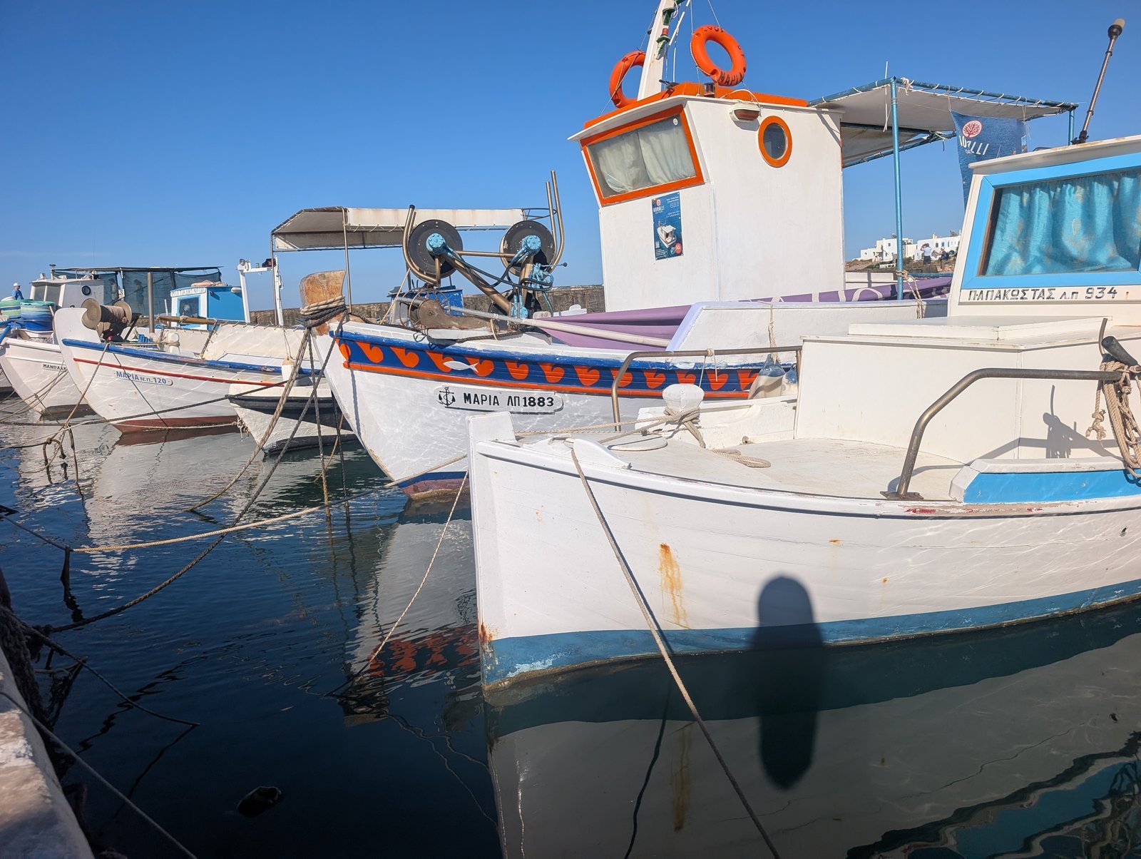 Greece sailing charter — whitewashed village on the Ionian Sea