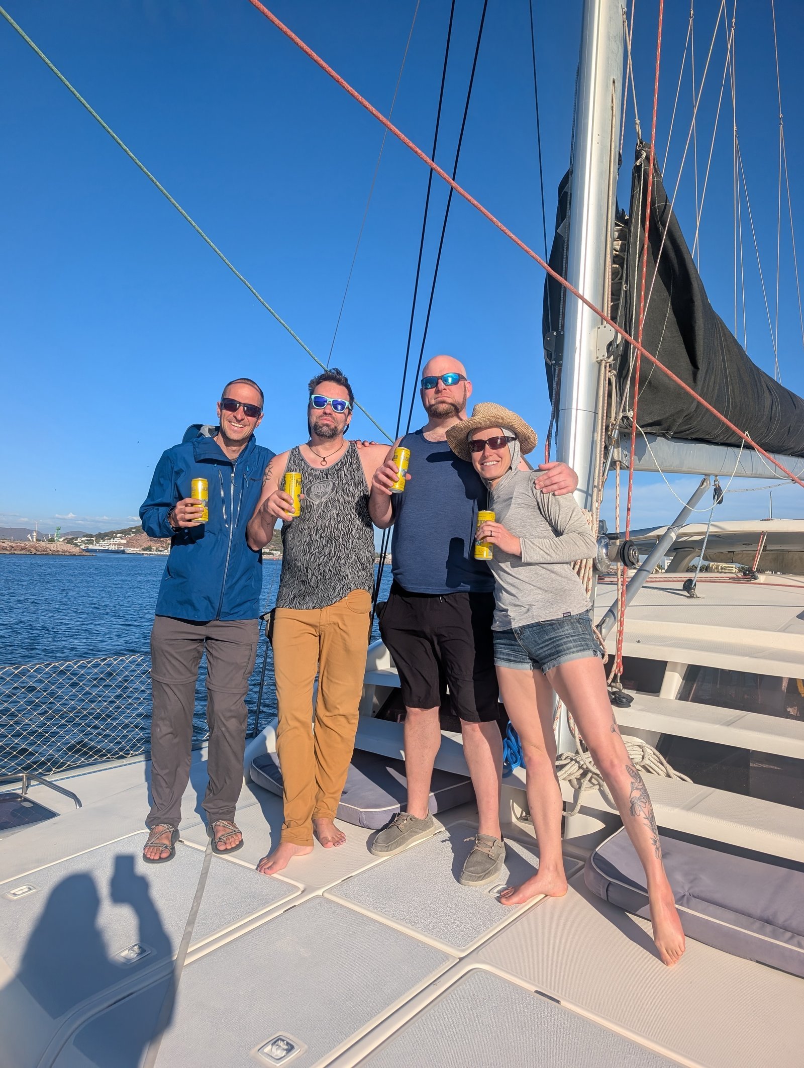 MOS crew arriving in Mazatlán after the crossing