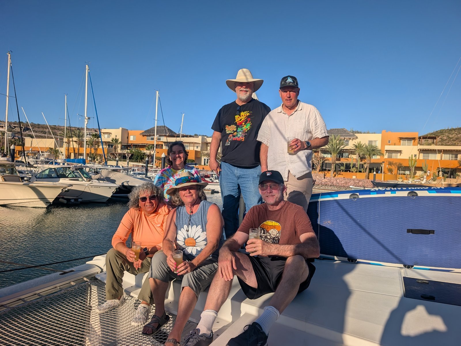 NauticEd sailing certification training — student with Captain Mike